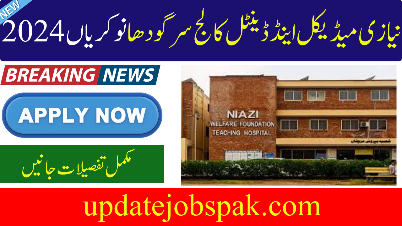 New Niazi Medical and Dental College Jobs 2024