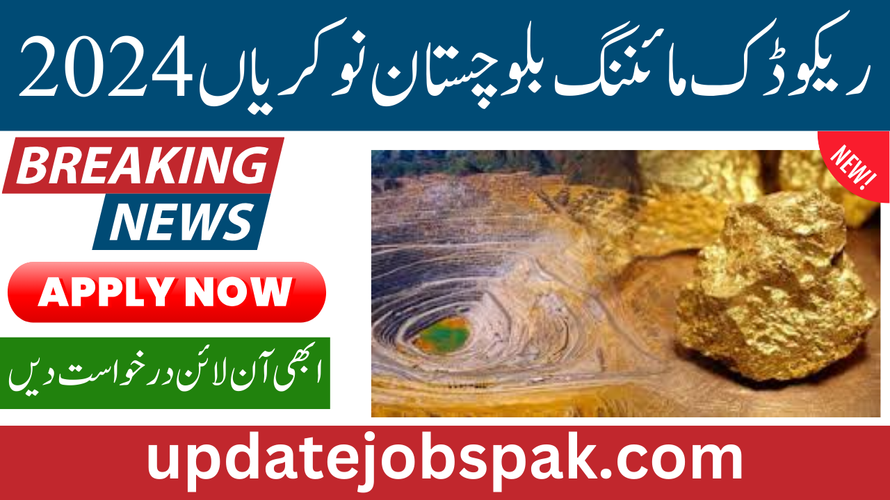 Reko Diq Mining Company Jobs 2024